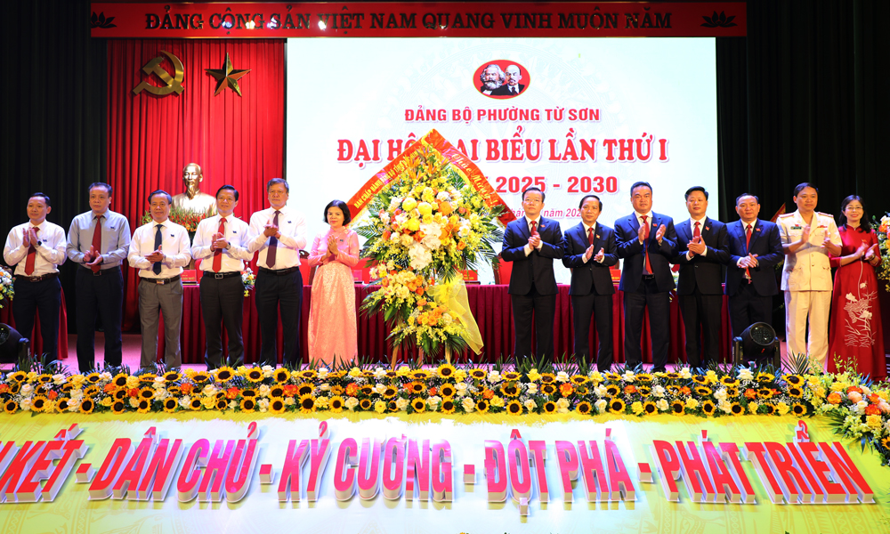  Khai thác tiềm năng, lợi thế đưa phường Từ Sơn trở thành trung tâm văn hóa, kinh tế, thương mại, dịch vụ vào năm 2030